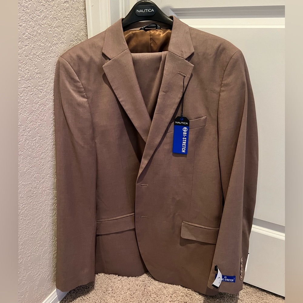 NWT Men’s Nautica Suit Jacket & Pants